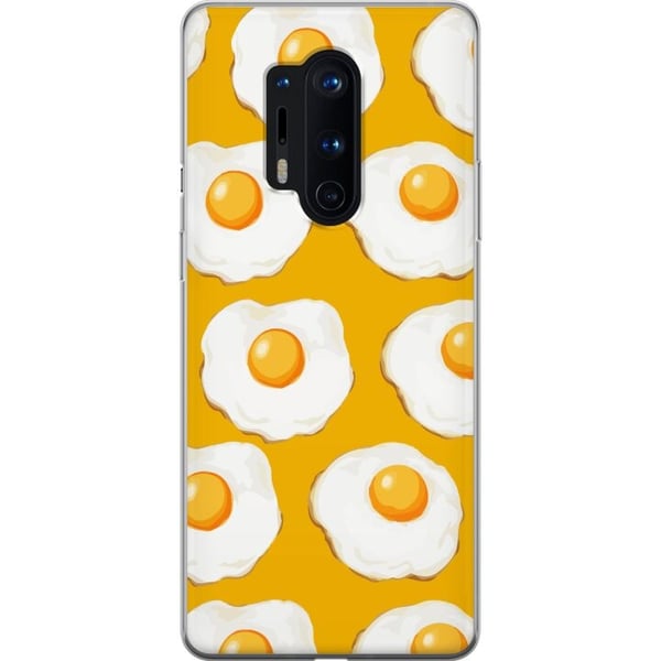 Mobilcover til OnePlus 8 Pro med Stegt æg motiv