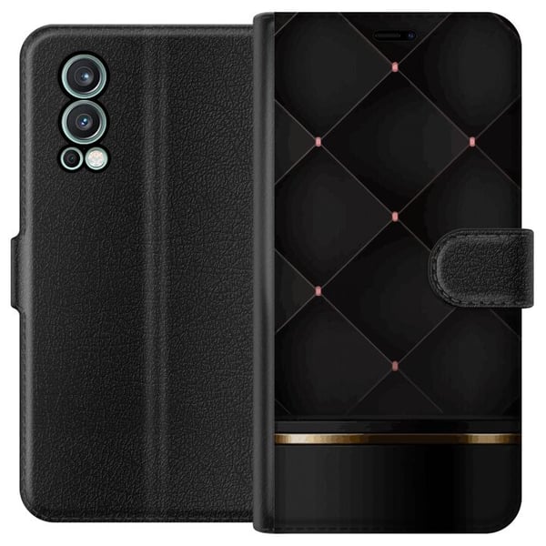 Plånboksfodral till OnePlus Nord 2 5G med Lyxig linje motiv