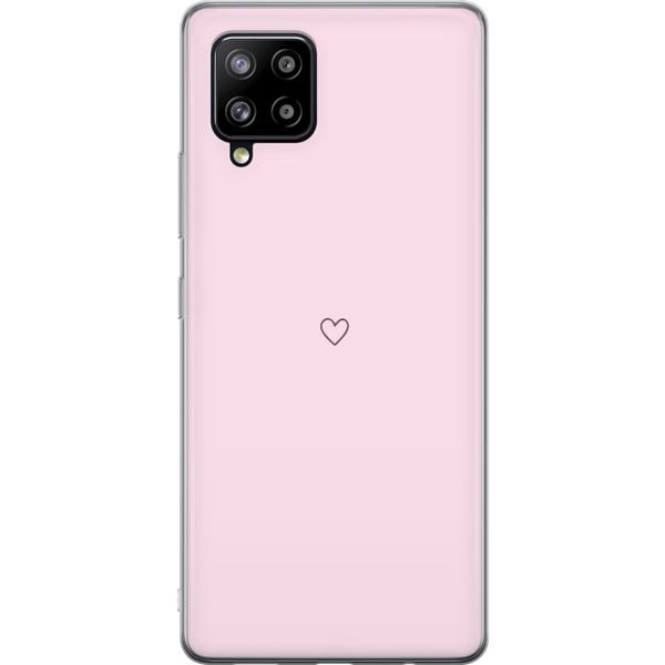 Mobildeksel til Samsung Galaxy A42 5G med Hjerte motiv
