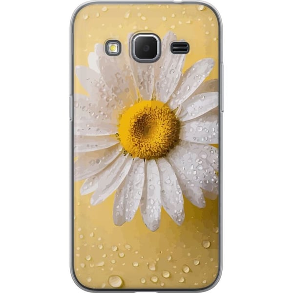 Mobildeksel til Samsung Galaxy Core Prime med Porselensblomst motiv