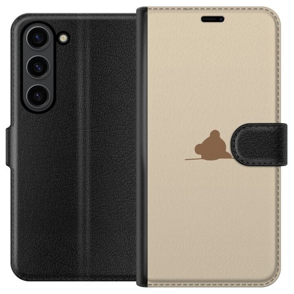 Lommeboketui til Samsung Galaxy S24+ med Nalle motiv