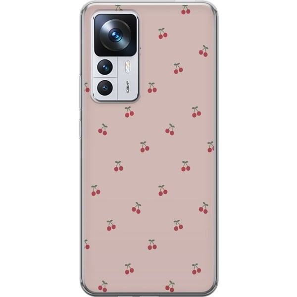 Mobildeksel til Xiaomi 12T Pro med Kirsebær motiv