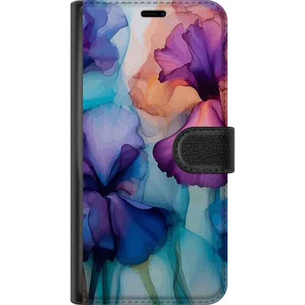 Lommeboketui til Xiaomi Redmi 10C med Magiske blomster motiv
