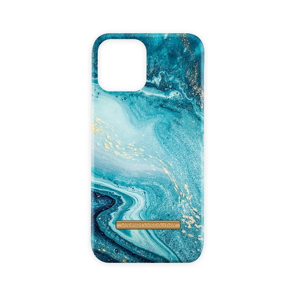 Onsala COLLECTION Mobilskal Soft Blue Sea Marble iPhone 13 Pro Max