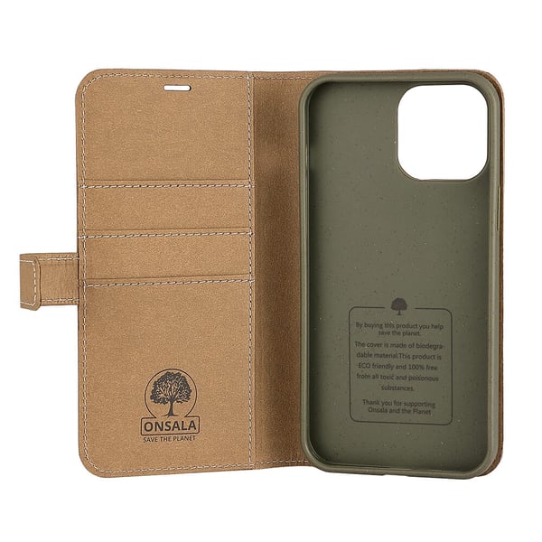 Onsala ECO Mobiletui iPhone 13 Pro Max Beige