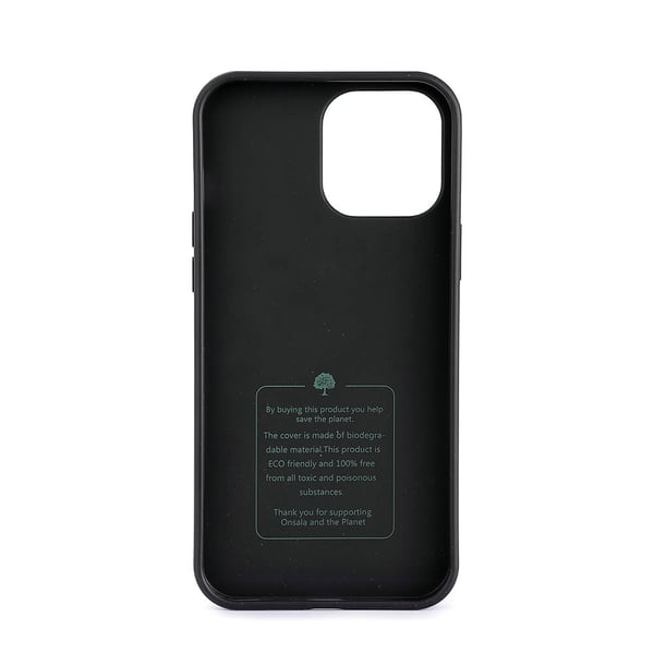 Onsala Mobilskal Eco Svart - iPhone 13 Pro Max