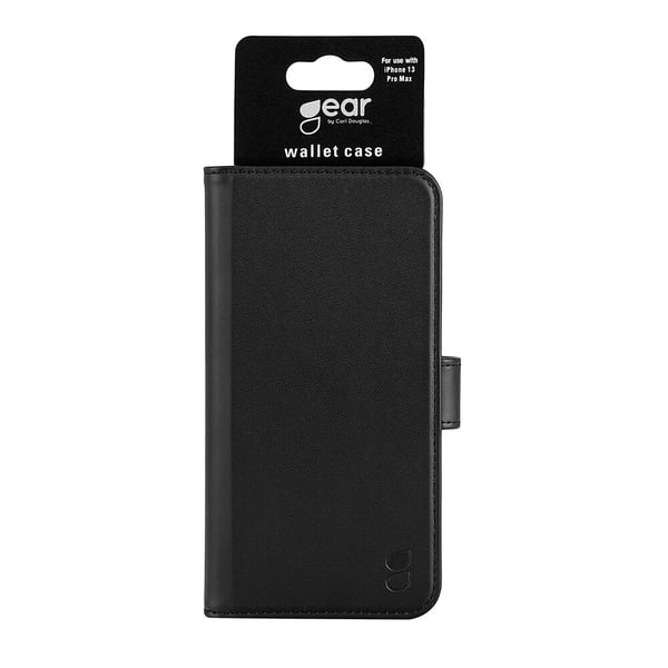 Gear Mobilfodral 3 Kortfack Svart - iPhone 13 Pro Max