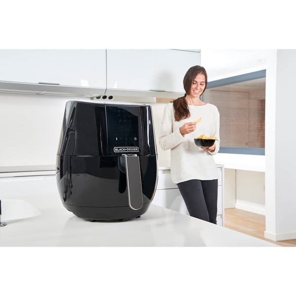 BLACK+DECKER Frityrgryte Digital Kontroll 3,5L Svart