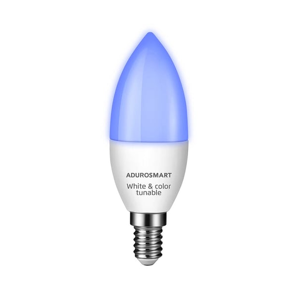 ADUROSMART Lampa E14 RGBW Dimbar Zigbee