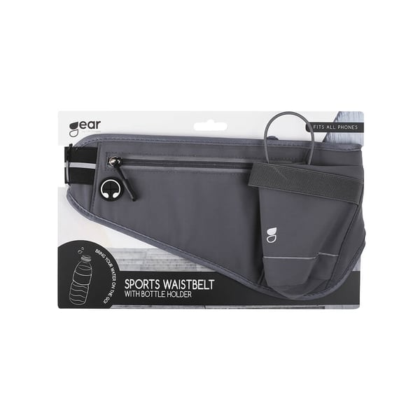 Gear Sport Midjebelte Premium Universal Lomme for Mobil og Vannflaske