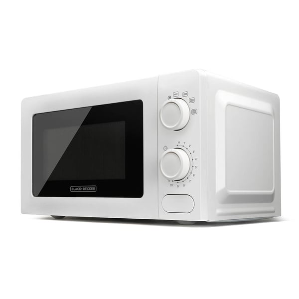 BLACK+DECKER Mikro 20L 700W Valkoinen