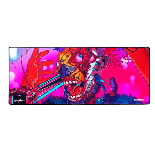X-GAMER Gaming Musemåtte Cyber Bot 1100x450