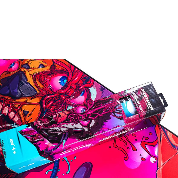 X-GAMER Gaming Musemåtte Cyber Bot 1100x450