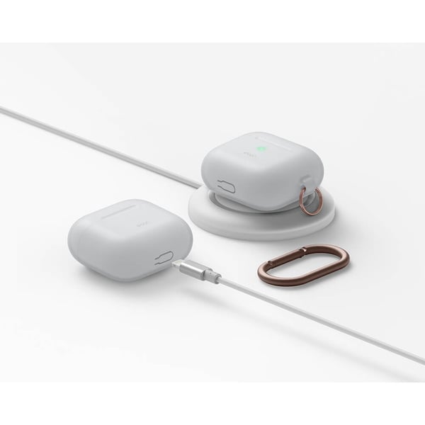Elago AirPod 3 Hang Silikoneetui Nightglow Blå