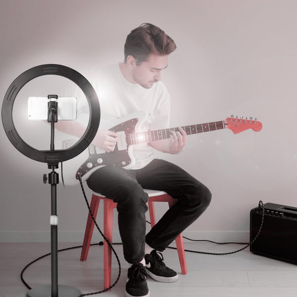 Ring light för smartphone Ø25c