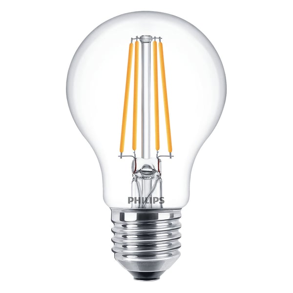 3-pack LED E27 Normal Klar 60W