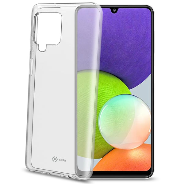 Celly Gelskin TPU-deksel Galaxy A22 4G Transparent
