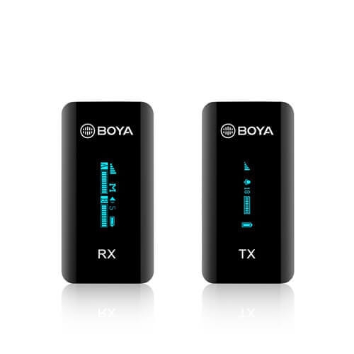 BOYA Trådløs mikrofon x1 BY-XM6-S1 Ultrakompakt 2,4GHz