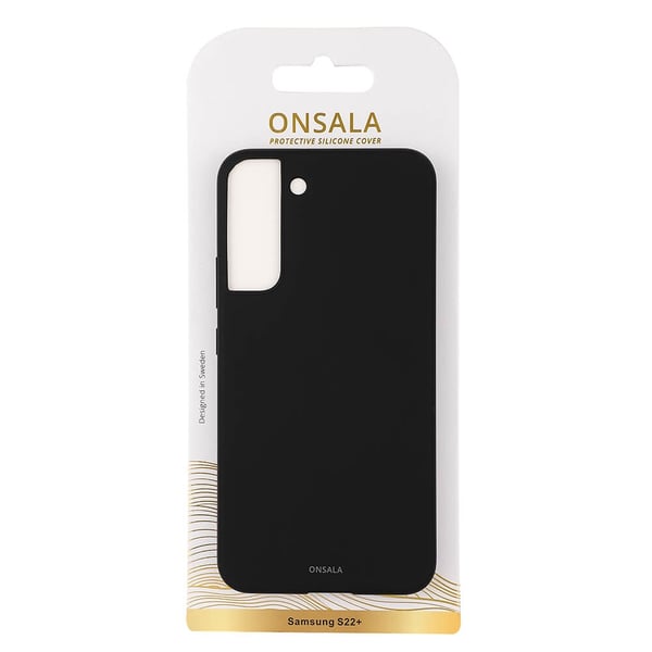 Onsala Mobildeksel Silikon Black - Samsung S22+