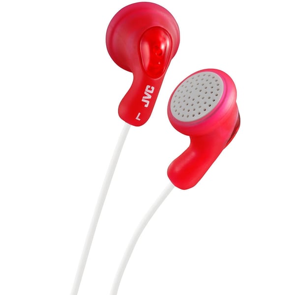 JVC Hodetelefon F14 Gumy In-Ear Rød