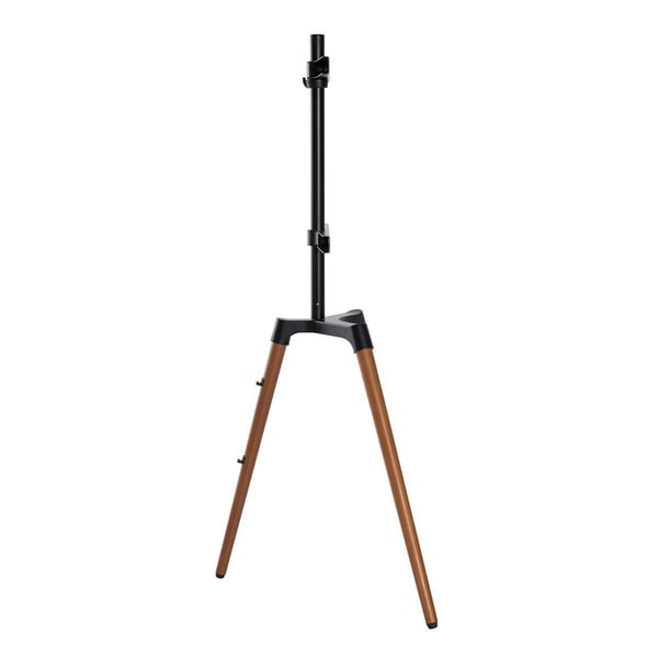 Nedis TV Floor Stand | 50 - 65 " | Maximum skjerm vekt: 35 kg | Scandinavian Design | Roterbar | Anti-tip stropp | Snap-lock | Aluminium / Stål | Sort