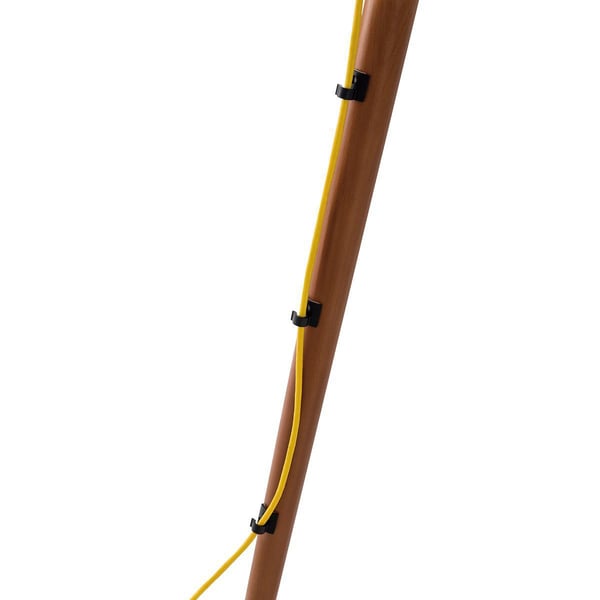 Nedis TV Floor Stand | 60 - 75 " | Maximum skjerm vekt: 40 kg | Scandinavian Design | Anti-tip stropp | Snap-lock | Aluminium / Stål | Sort
