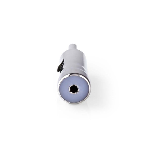 Nedis Bilantenne | Rett | Hann | Kobber | 50 Ohm | Press på | Metall | Sølv | 10 stk. | Konvolutt