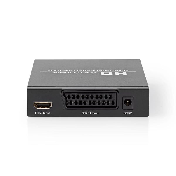 Nedis HDMI ™ Muunnin | SCART Female | 1x 3.5 mm sound out / 1x Digital Audio / 1x HDMI™ Output | Yksisuuntainen | 1080p | 1.65 Gbps | Alumiini | Antra