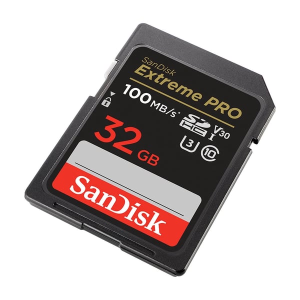 SanDisk SDHC Extreme Pro 32GB 100MB/s UHS-I C10 V30 U3