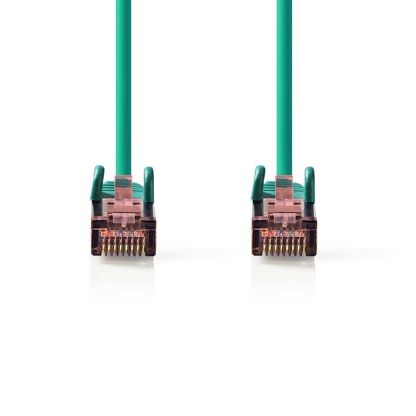 Nedis CAT6 Nettverkskabel | RJ45 Han | RJ45 Han | S/FTP | 5.00 m | Rund | LSZH | Grøn | Konvolutt