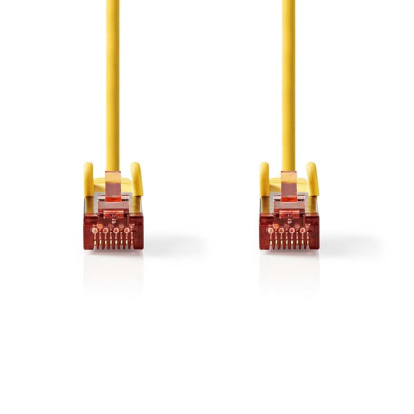 Nedis CAT6 Nettverkskabel | RJ45 Han | RJ45 Han | S/FTP | 2.00 m | Rund | LSZH | Gul | Konvolutt