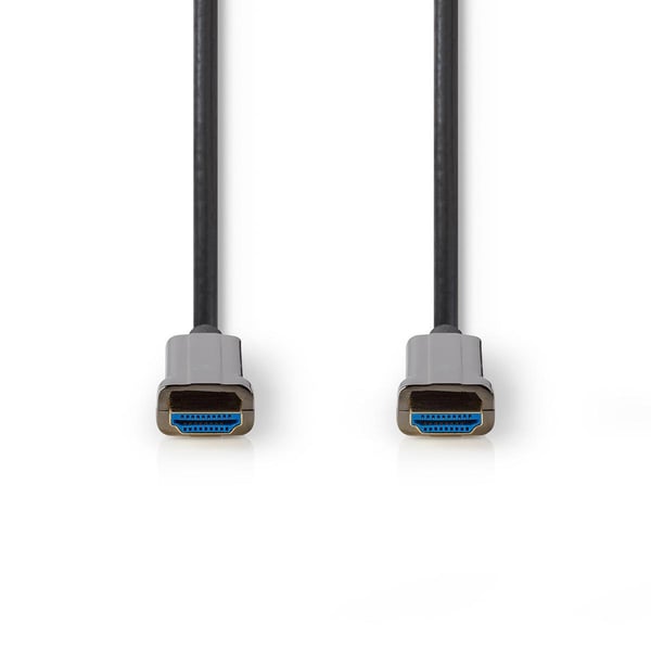 Nedis Aktiv Optical Ultra High Speed ​​HDMI-Kabel med Ethernet | HDMI ™ -kontakt | HDMI ™ -kontakt | 8K@60Hz | 48 Gbps | 10.0 m | Rund | PVC | Sort |