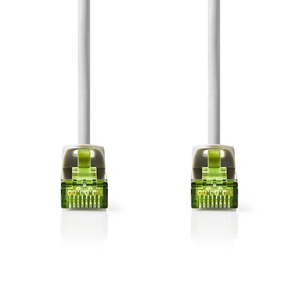 Nedis CAT7 nettverkskabel | S/FTP | RJ45 Han | RJ45 Han | 2.00 m | Snagless | Rund | LSZH | Grå | Boks
