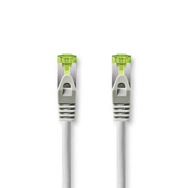Nedis CAT7 nettverkskabel | S/FTP | RJ45 Han | RJ45 Han | 5.00 m | Snagless | Rund | LSZH | Grå | Boks