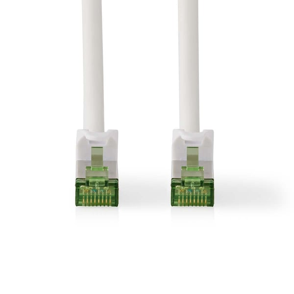 Nedis CAT7 nettverkskabel | S/FTP | RJ45 Han | RJ45 Han | 10.0 m | Snagless | Rund | LSZH | Hvit | Boks