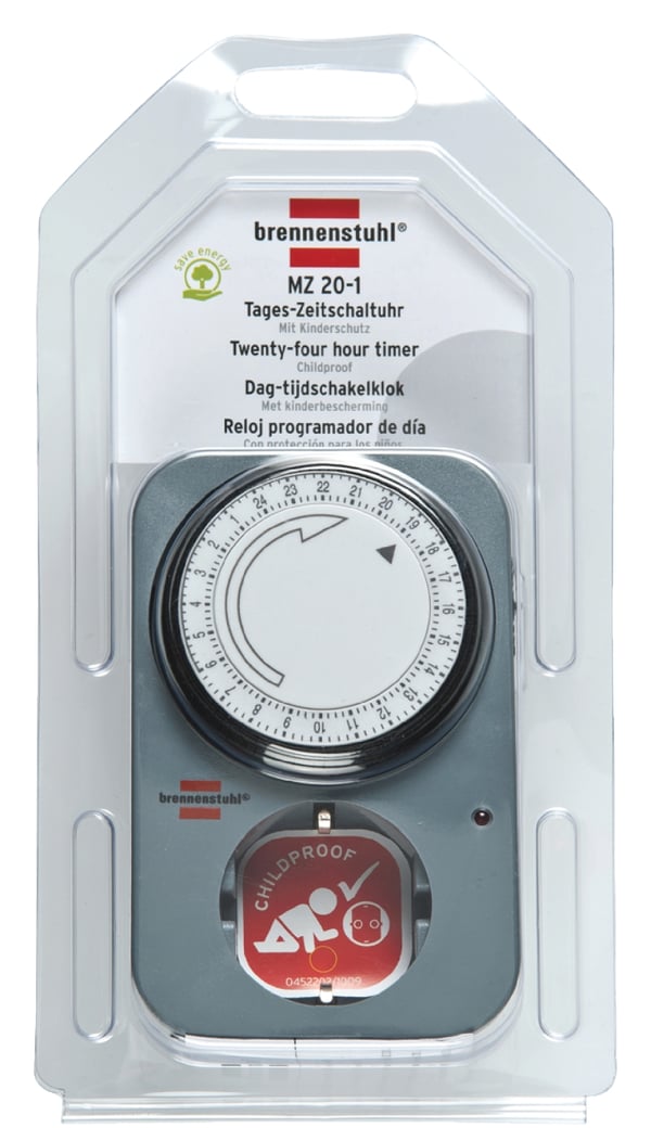 brennenstuhl Timer Analog Innendørs 15 min. 3500 W