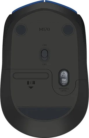 LOGITECH M171 Wireless Mouse, blue