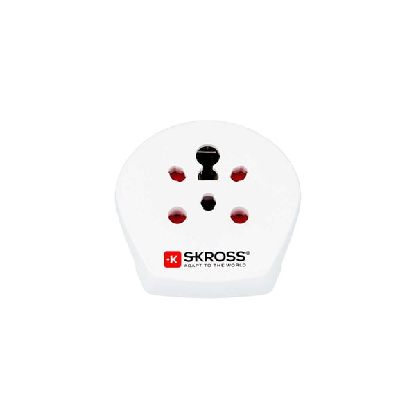 SKROSS Rejseadapter Indien / Israel / Denmark til Europe