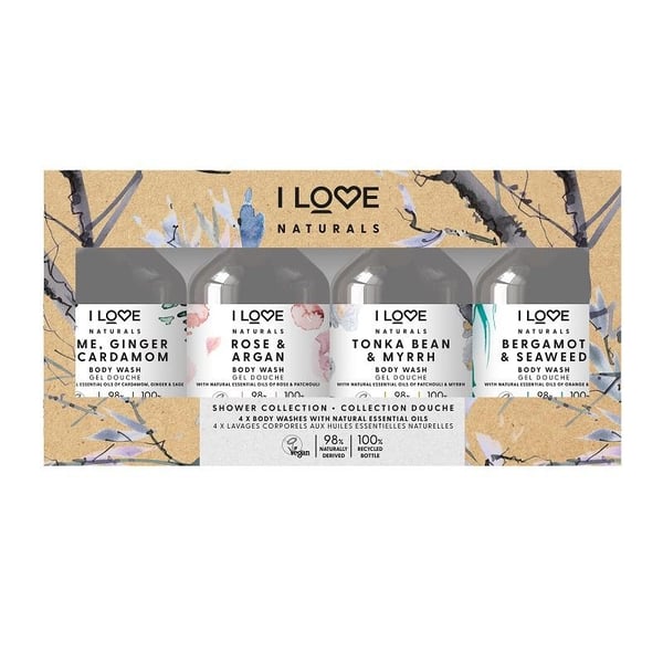 Giftset I Love Naturals Shower Collection