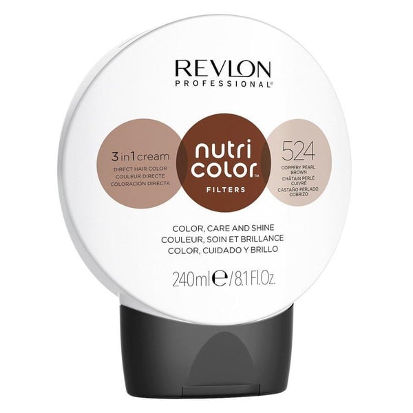 Revlon Nutri Colour 524 Coppery Pearl Brown 240 ml