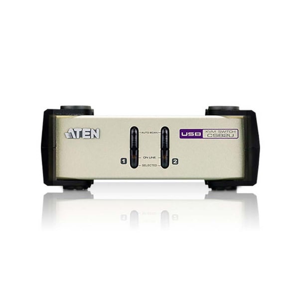 ATENa CS82U Port CS82U KVM-bryter sølv