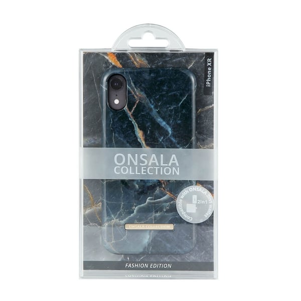 Onsala COLLECTION Suojakuori Shine Grey Marble iPhoneXR