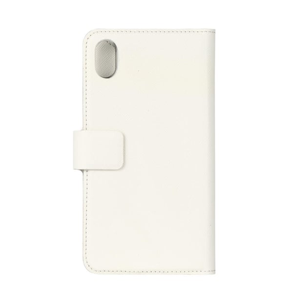 Onsala Mobilfodral Saffiano White - iPhone XR