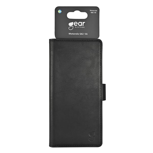 Gear Lompakko Musta - Motorola G62 5G