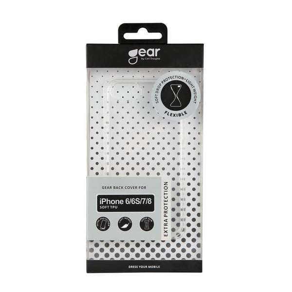 Gear Mobildeksel TPU Transparent - iPhone 6/7/8/SE