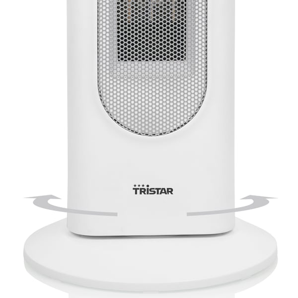 Tristar Varmevifte 2000 W med keramisk element og tippesikring