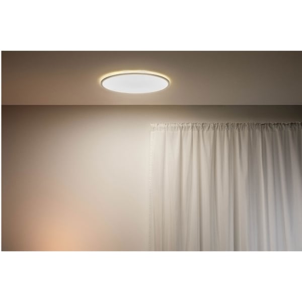 WiZ WiFi SuperSlim Ceiling Ø550 32W varm-kald hvit