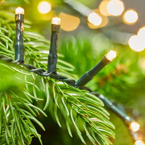 Nedis Julebelysning | Kompakt klynge | 400 LED's | Varm Hvit | 8.00 m | Lyseffekter: 7 | Innendørs eller utendørs | Nettstrøm drevet