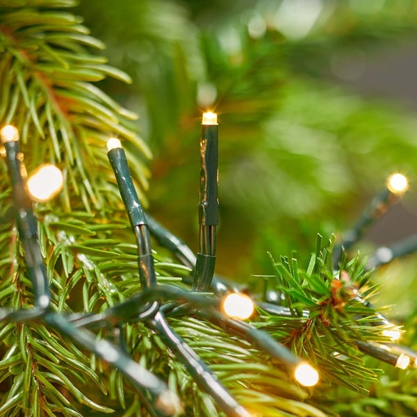 Nedis Julebelysning | Klynge | 576 LED's | Varm Hvit | 4.20 m | Lyseffekter: 7 | Innendørs eller utendørs | Nettstrøm drevet