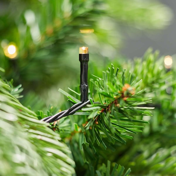 Nedis Julebelysning | Streng | 192 LED's | Varm Hvit | 14.40 m | Lyseffekter: 7 | Innendørs eller utendørs | Batteri drevet